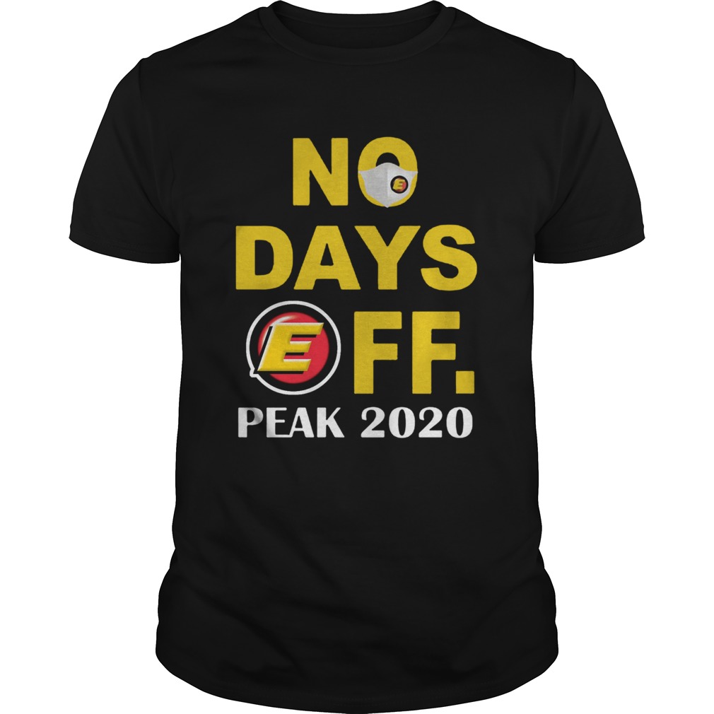 Estes Express Lines No Days Off Peak 2020 shirt