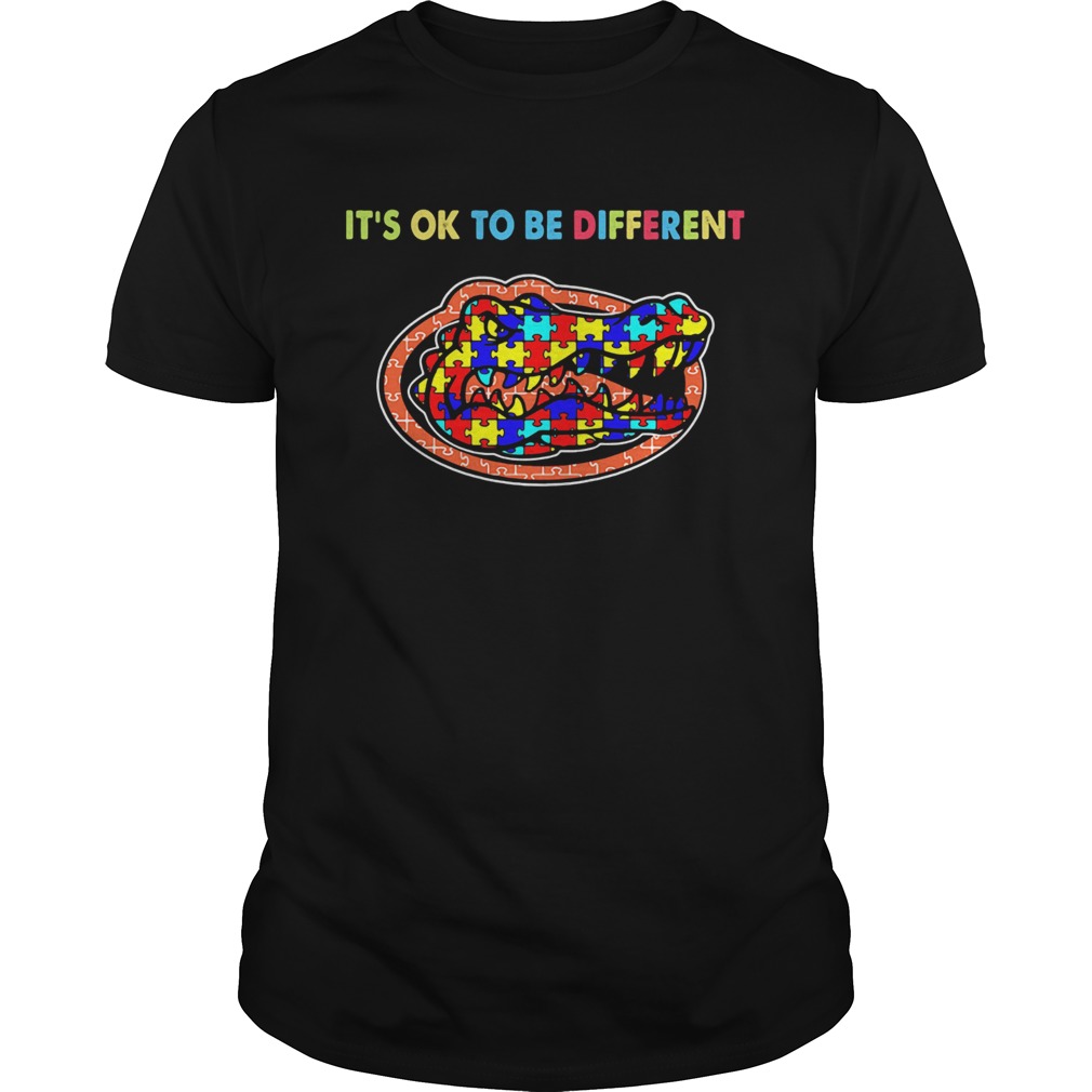 Florida Gators its ok to be different autism shirt