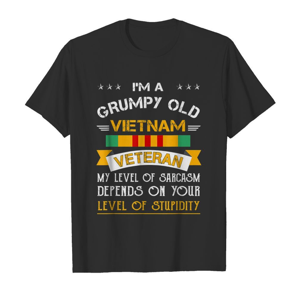 Grumpy Old Vietnam Veteran shirt