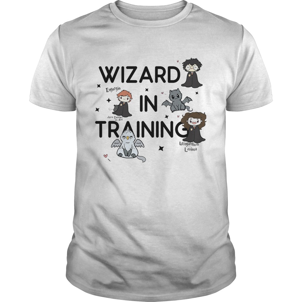 Harry Potter wizard in training engorgio charm enlanges on item wingardium leviosa  Unisex