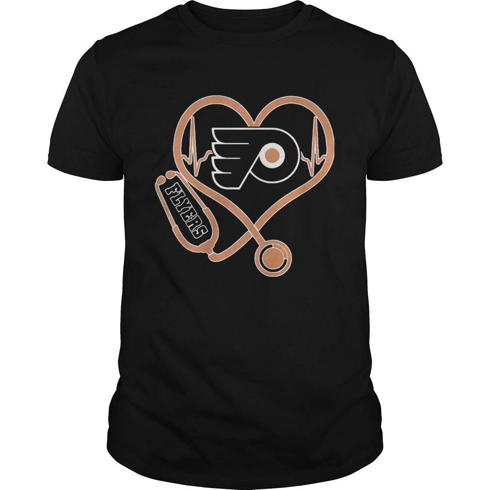 Heart Nurse Flyers shirt