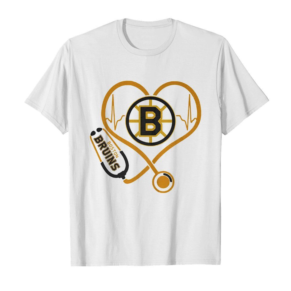 Heartbeat Nurse Love Boston Bruins shirt