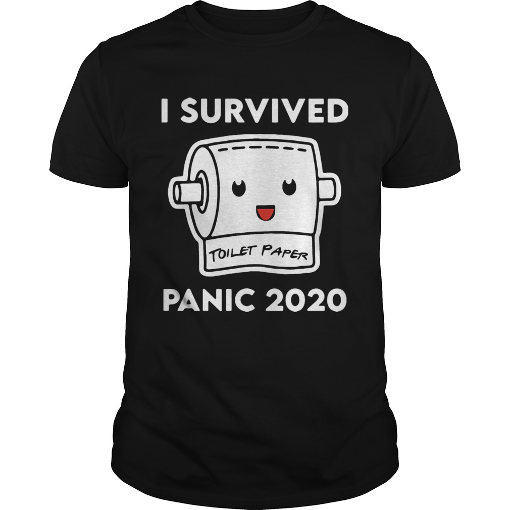 I Survived Panic 2020 Toilet Paper shirt