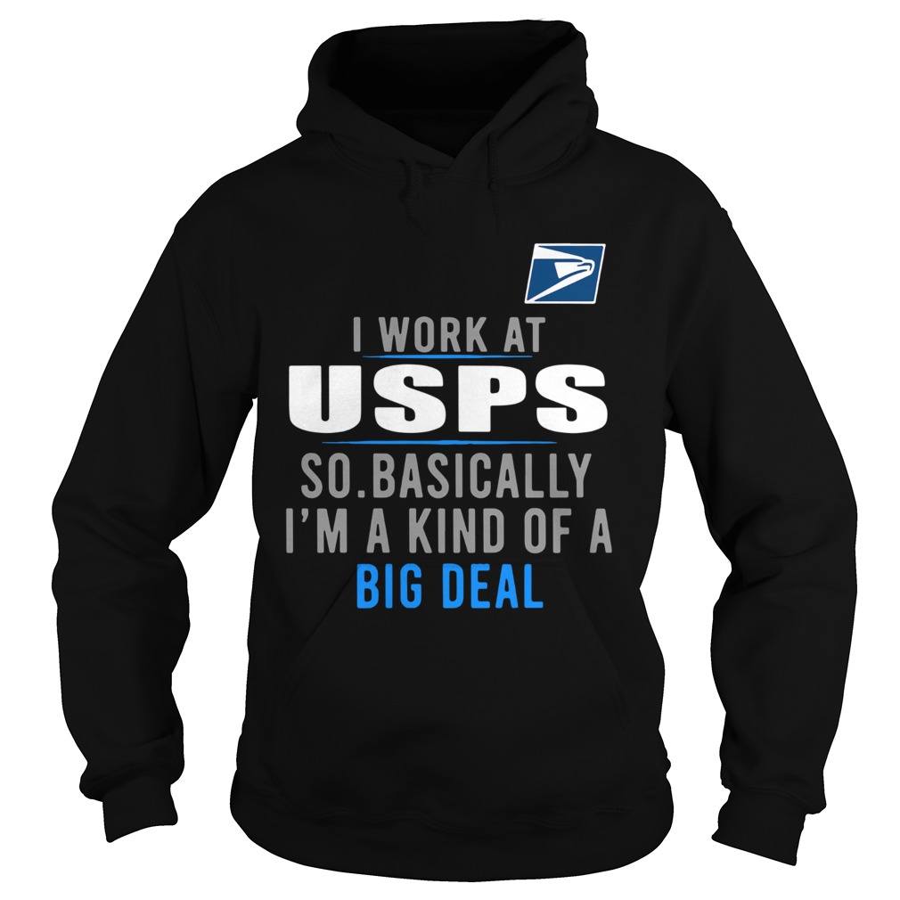 I Work At USPS So Basically Im A Kind Of A Big Deal  Hoodie