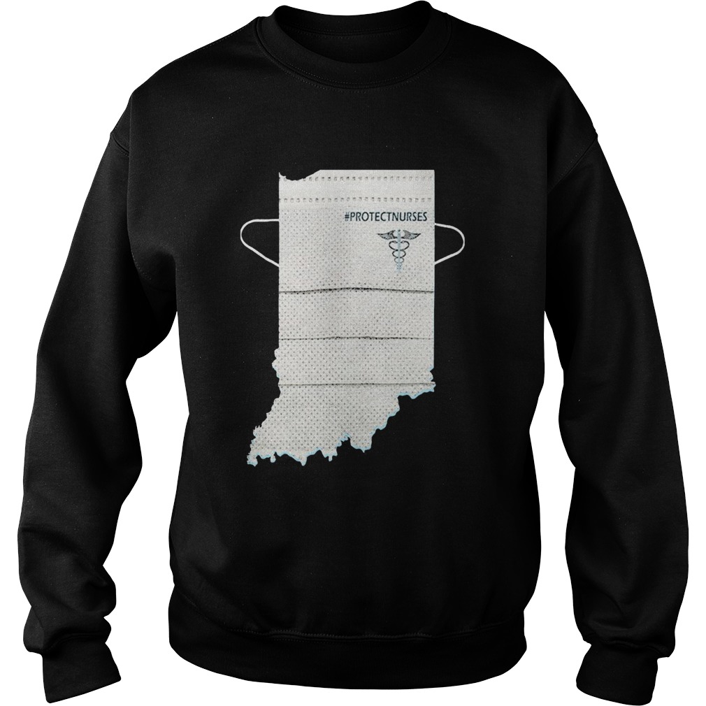 Indiana Protectnurses Face Mask  Sweatshirt