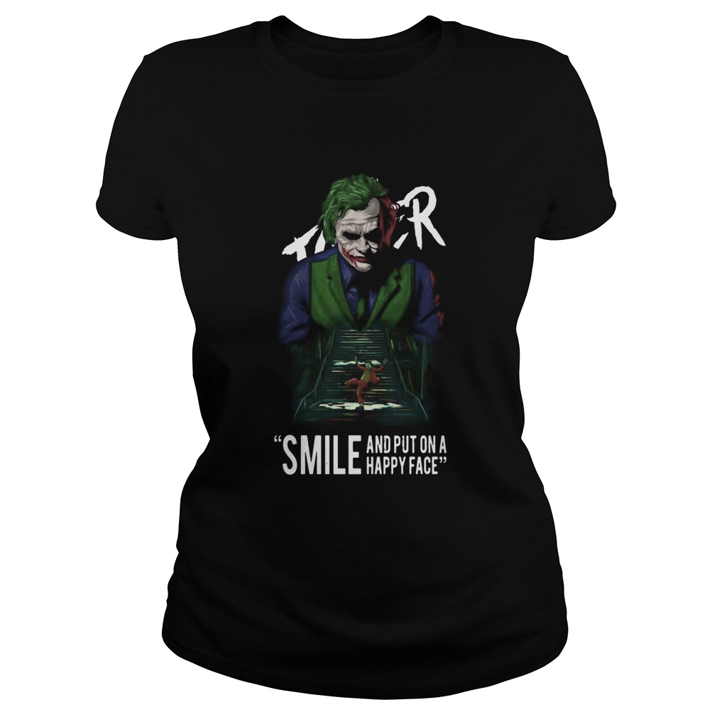 Joker Smile And Put On A Happy Face  Classic Ladies