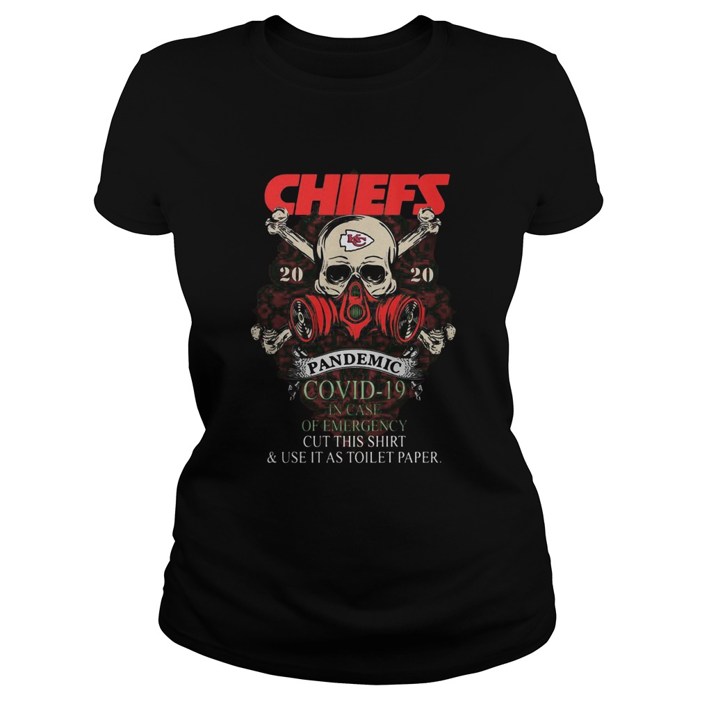 Kansas City Chiefs 2020 I dont stop when Im tired I stop when I Defeated Covid19 hand  Classic Ladies