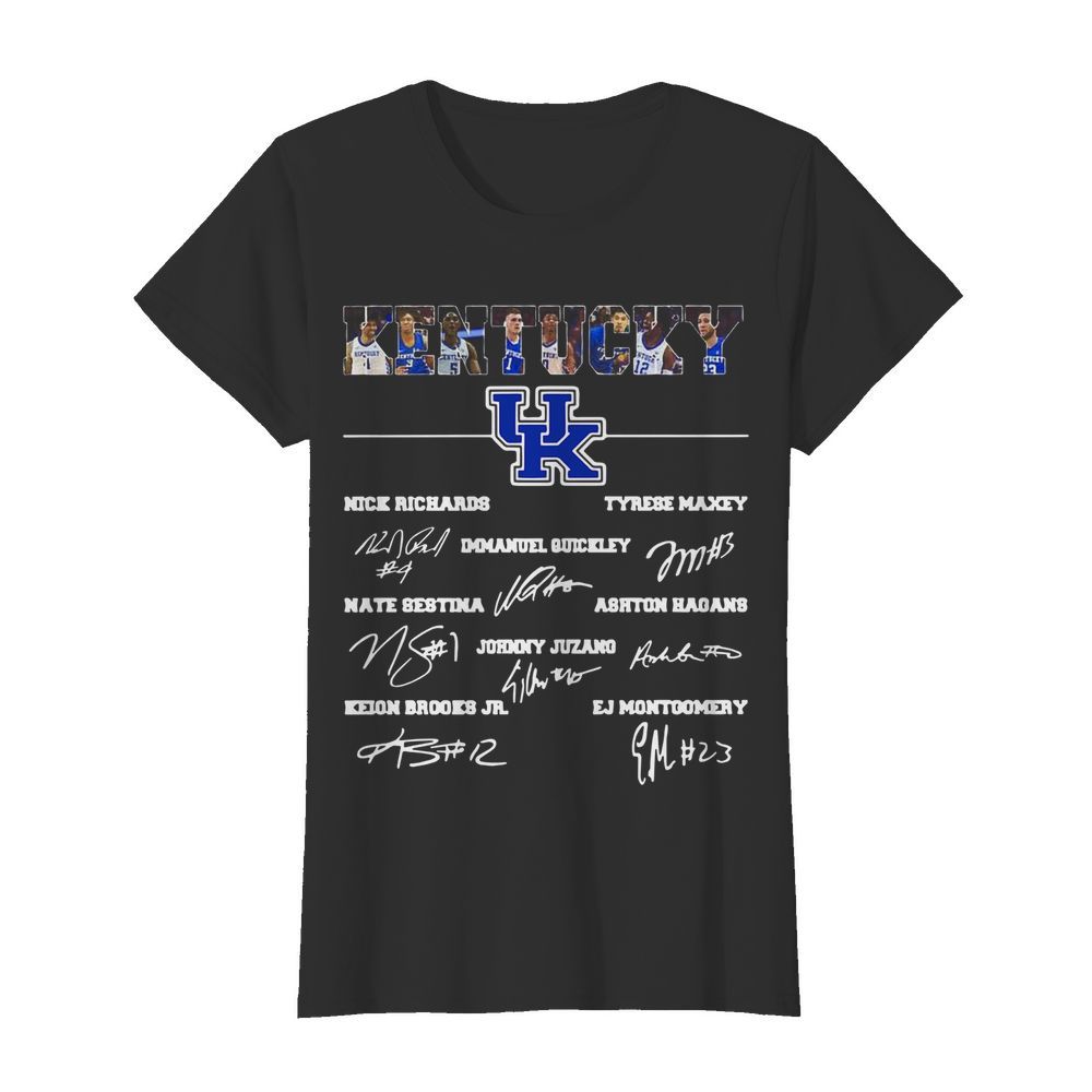 Kentucky University Players Signature  Classic Women's T-shirt