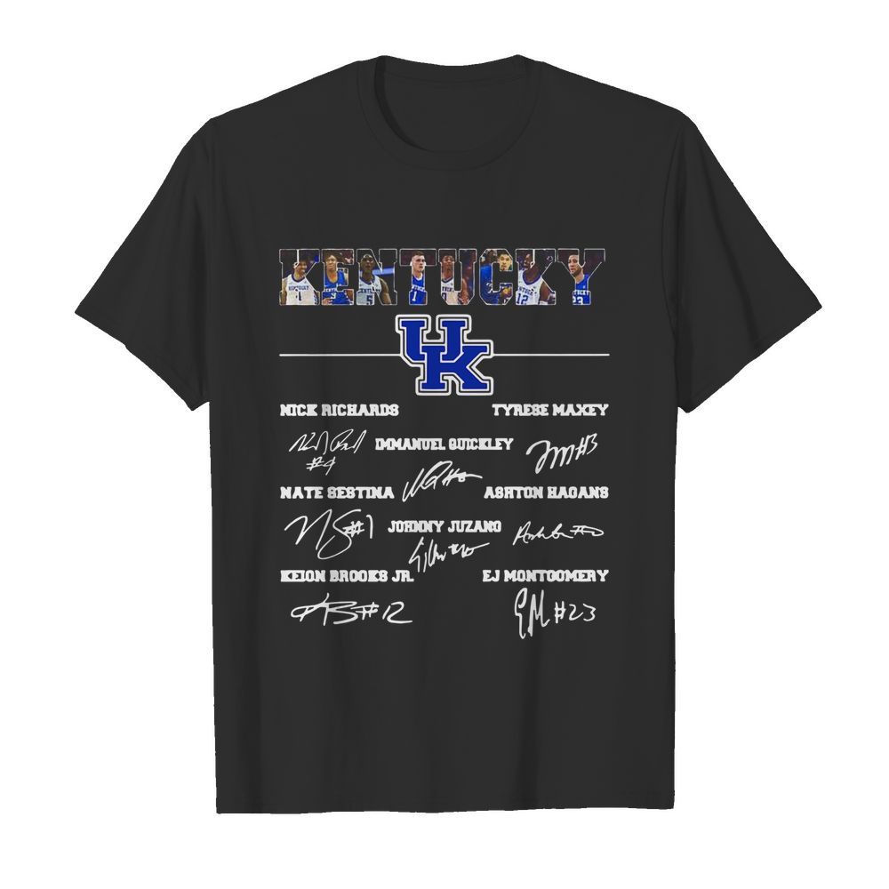 Kentucky University Players Signature  Classic Men's T-shirt