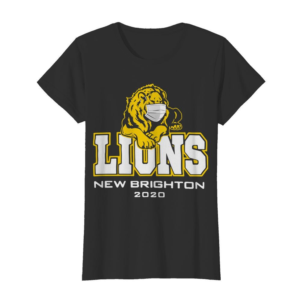 Lions New Brighton Face Mask Quarantined 2020  Classic Women's T-shirt