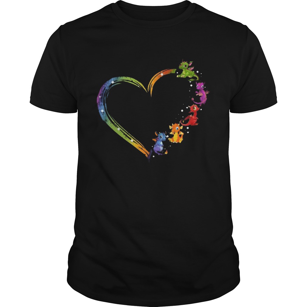 Love Dragons Heart  Unisex