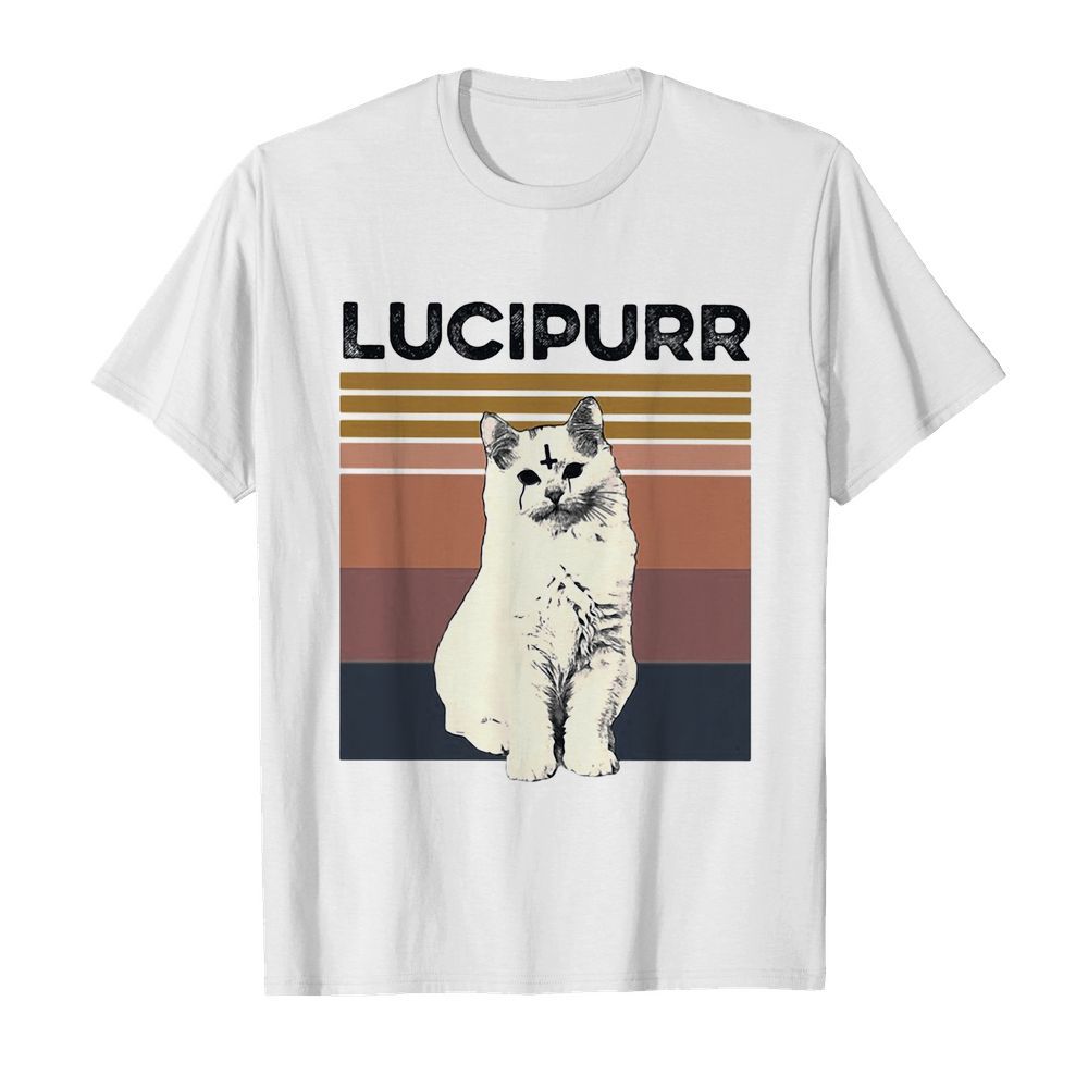 Lucipurr the Satanic Cat vintage shirt