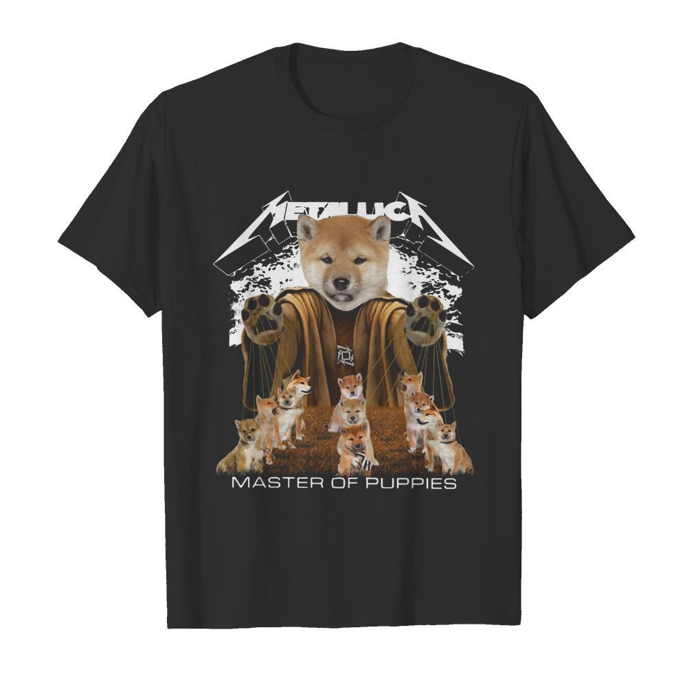 Metallic Shiba Inu Master of puppies shirt