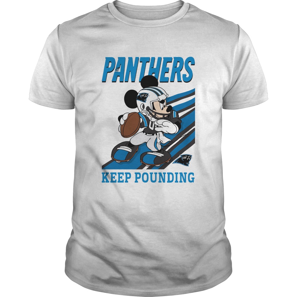 Mickey Mouse Carolina Panthers Keep Pounding shirt