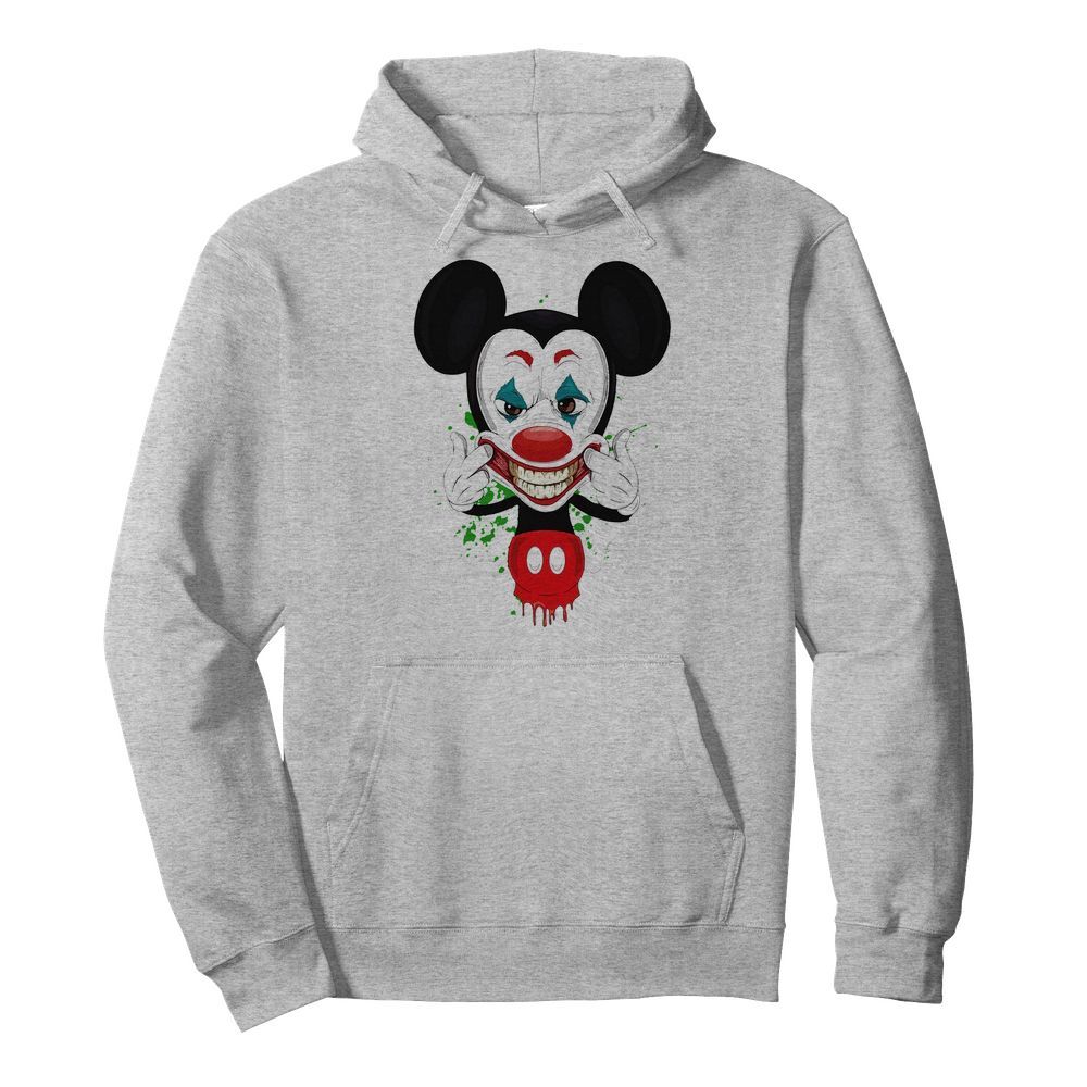 Mickey Mouse Joker Face  Unisex Hoodie