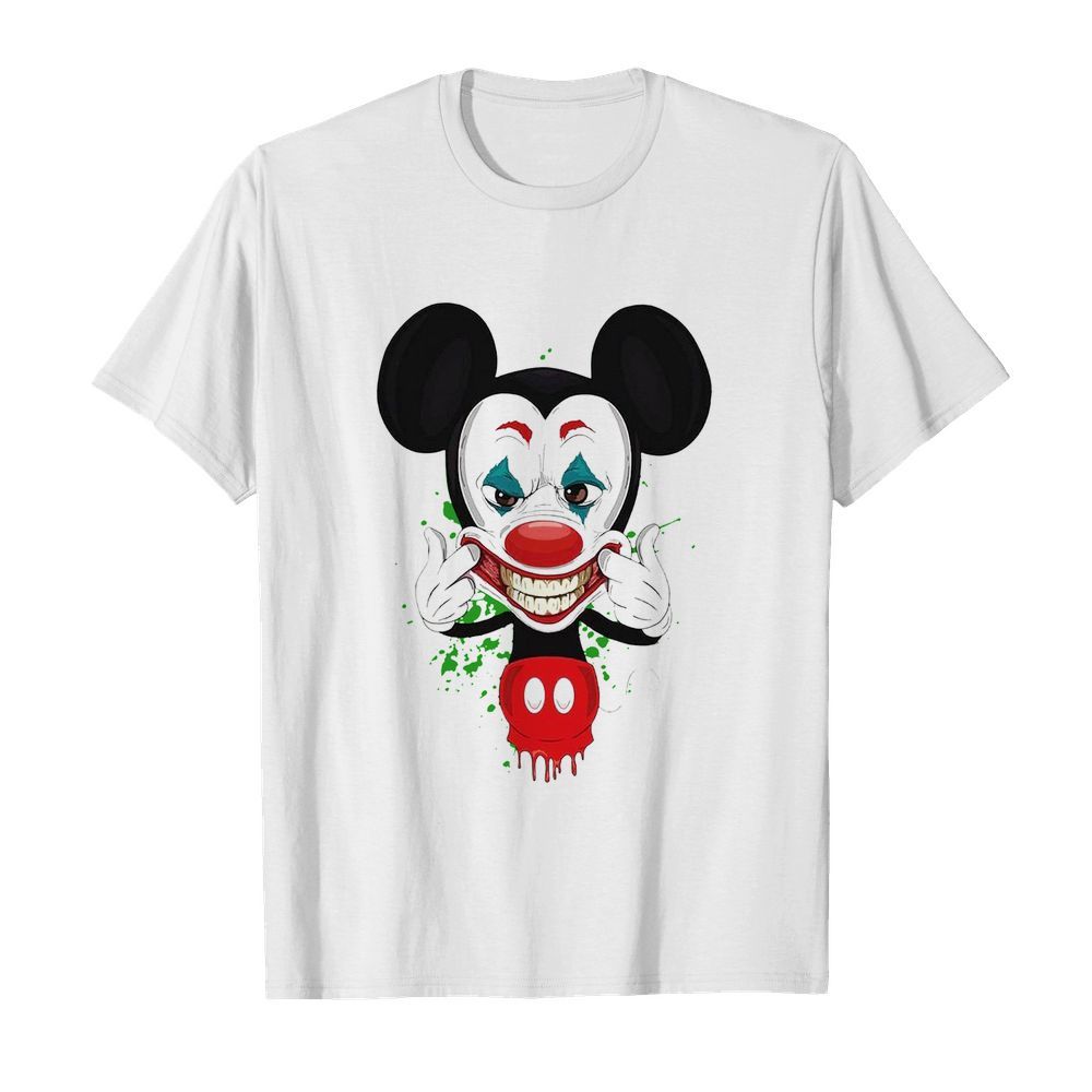 Mickey Mouse Joker Face  Classic Men's T-shirt