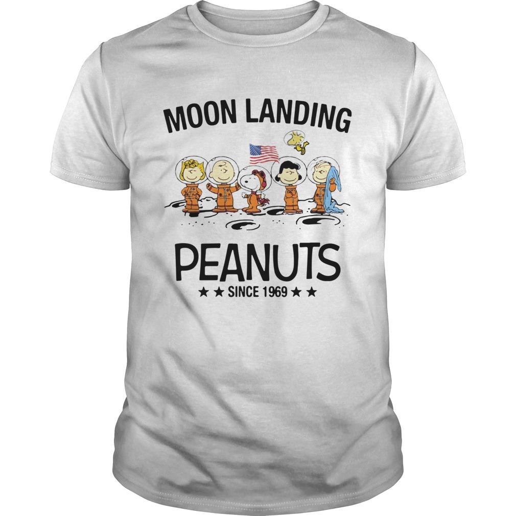 Moon Landing Peanuts Since 1969 shirt