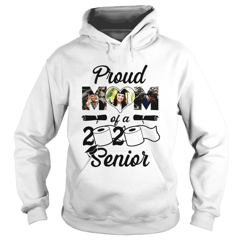 Mother Day Proud Mom Of A 2020 Senior  Hoodie