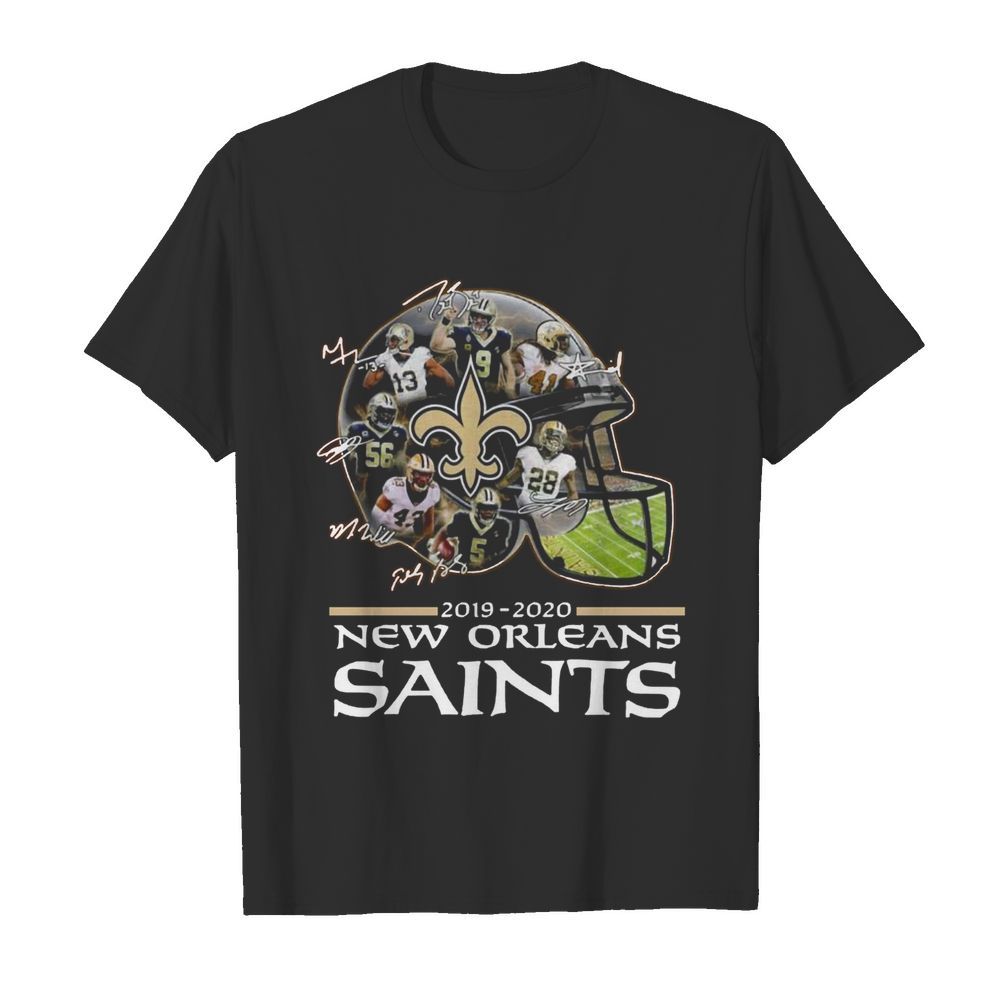 New Orleans Saints 2019-2020 Team Player Signatures shirt