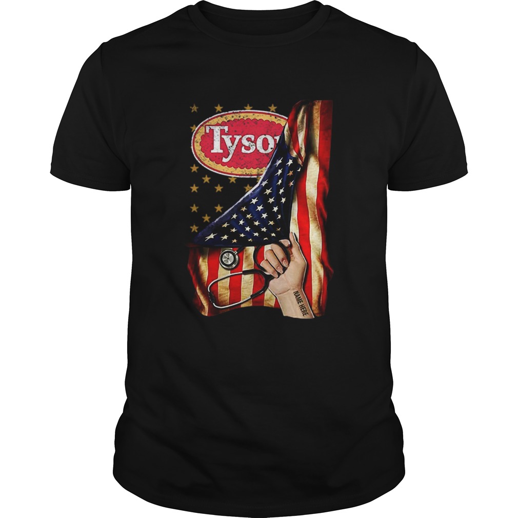 Nice America Flag Tyson Foods Inside Me  Unisex