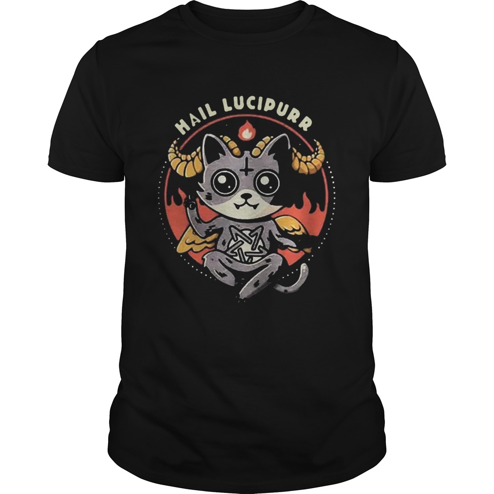 Nice Satan Cat Hail Lucipurr  Unisex