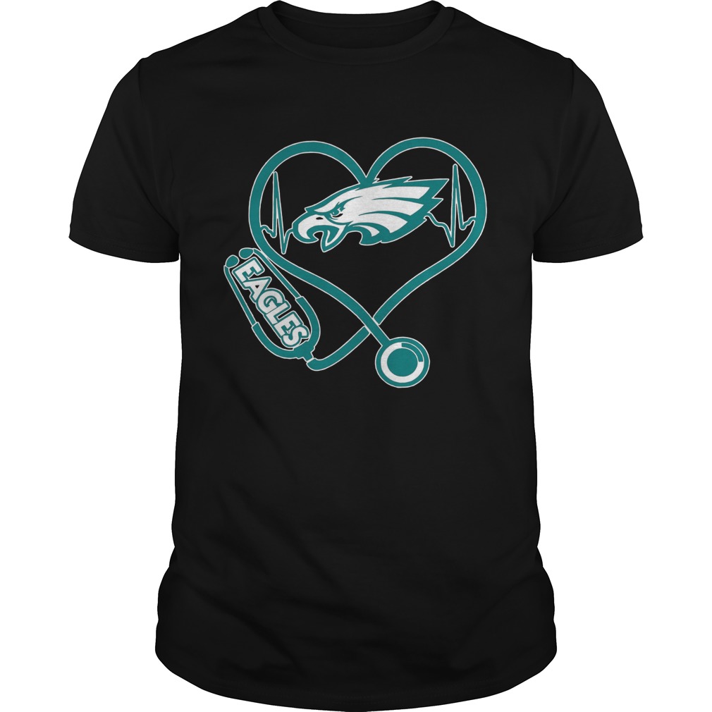 Nurse Heart Philadelphia Eagles  Unisex