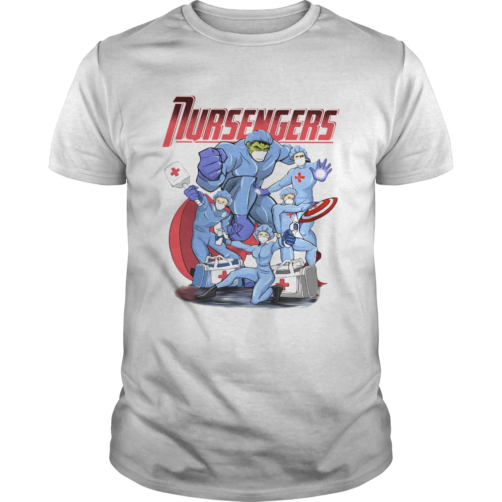 Nursengers hulk thor wonder woman caption shirt