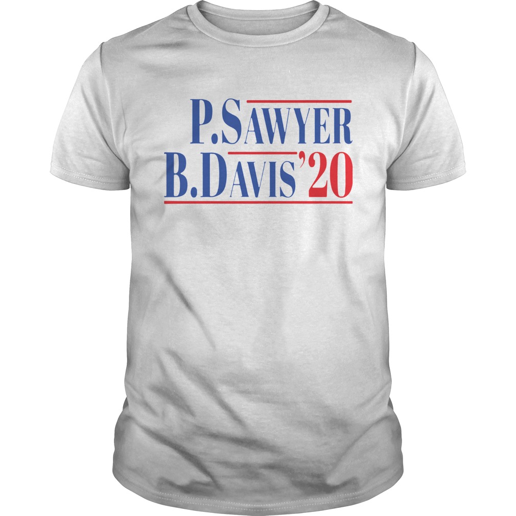 P Sawyer B Davis 20 shirt