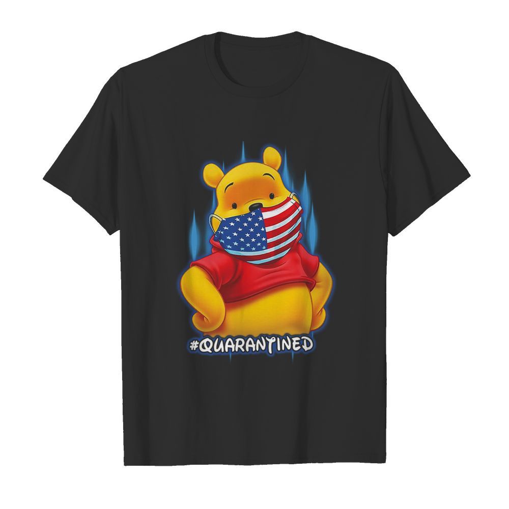 Pooh face mask quarantined shirt