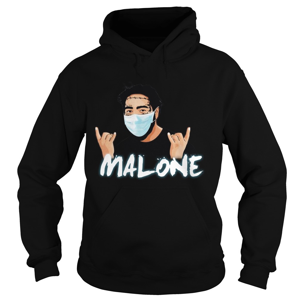 Post Malone Face Mask Fight Coronavirus Covid19  Hoodie