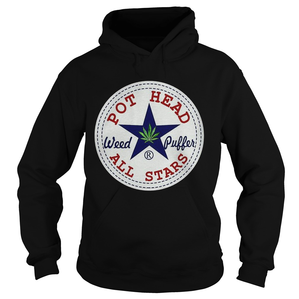 Pot head All Stars Weed Puffer  Hoodie