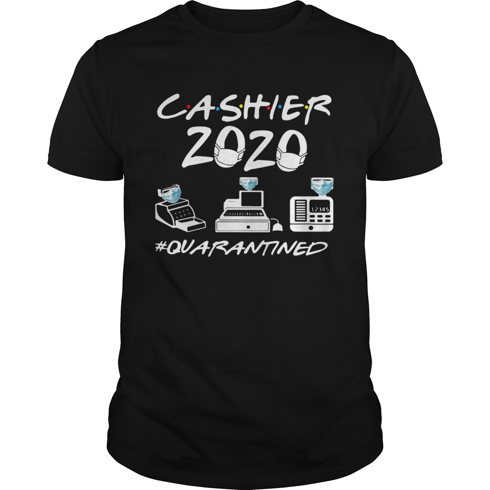 Quarantined Cashier 2020 Face Mask shirt