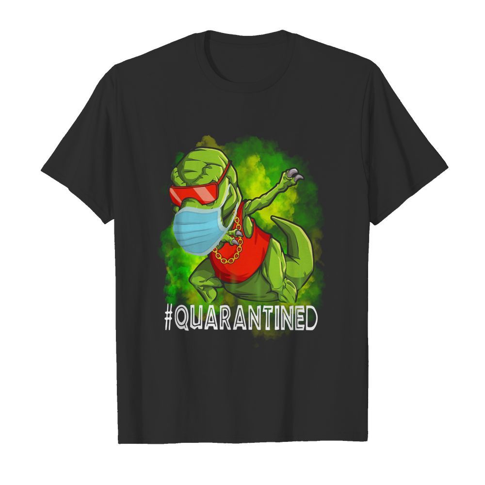 Quarantined Dinosaur mask  Classic Men's T-shirt