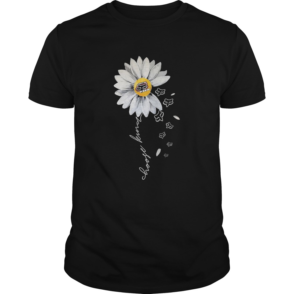 Racing Fox choose kind sunflower shirt