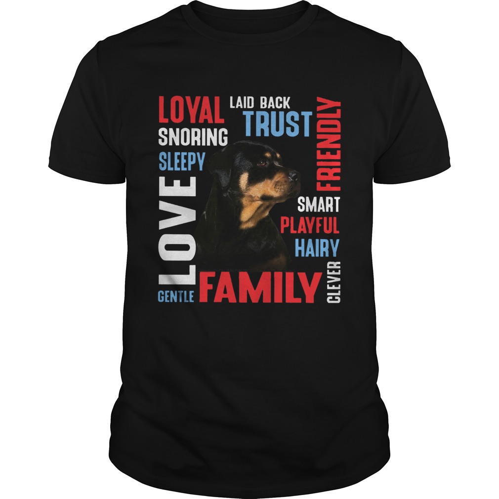 Rottweiler Deion Laid Back Trust shirt