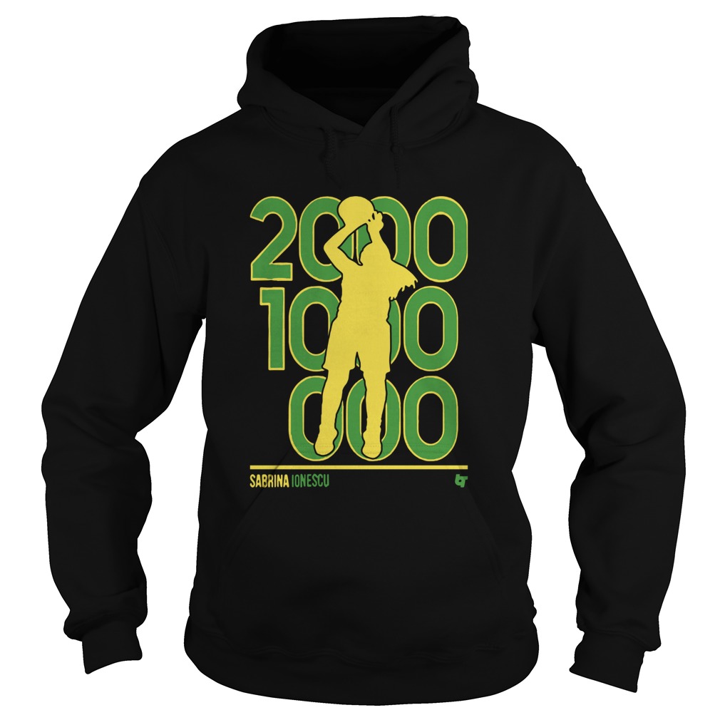 Sabrina Ionescu 2000 1000 1000  Hoodie