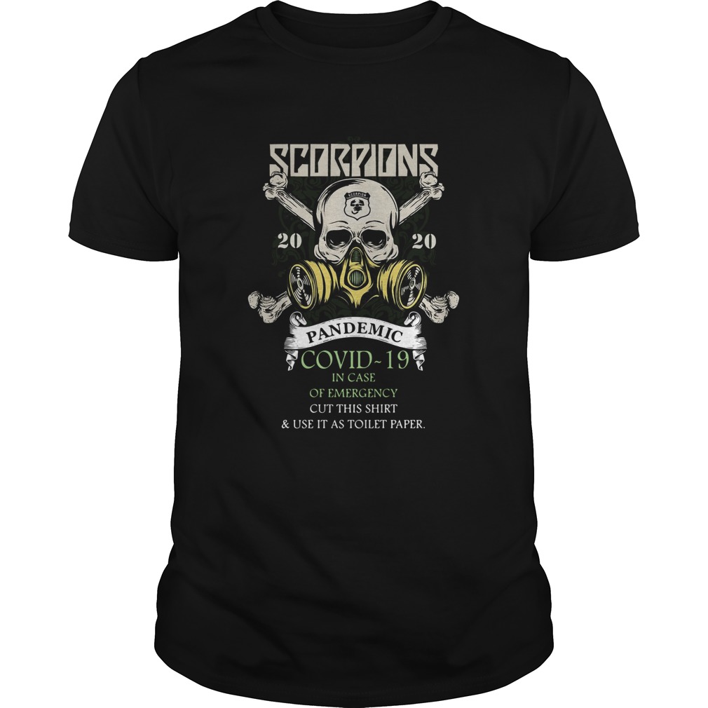 Scorpions 2020 Pandemic Covid 19 shirt