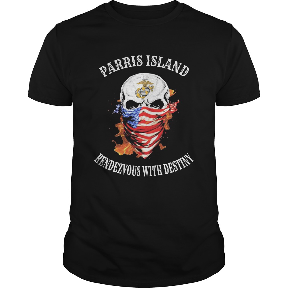 Skull Mask American San Diego Rendezvous With Destiny shirt