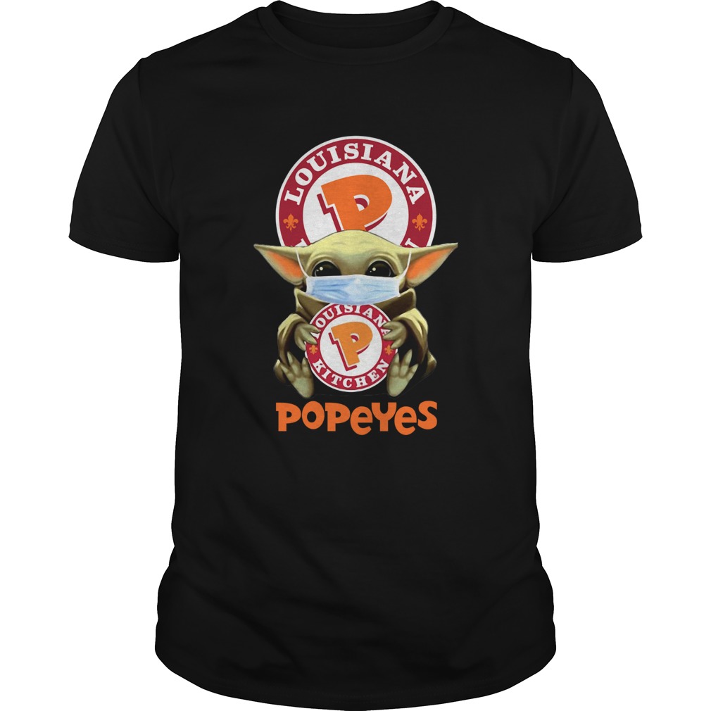 Star Wars Baby Yoda Hug Louisiana Kitchen Popeyes Covid19  Unisex