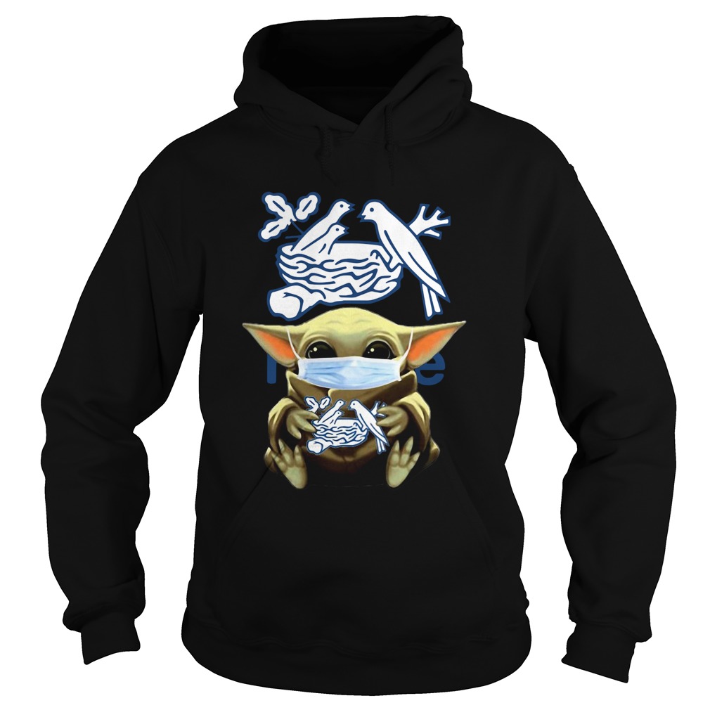 Star Wars Baby Yoda Hug Nestl Covid19  Hoodie