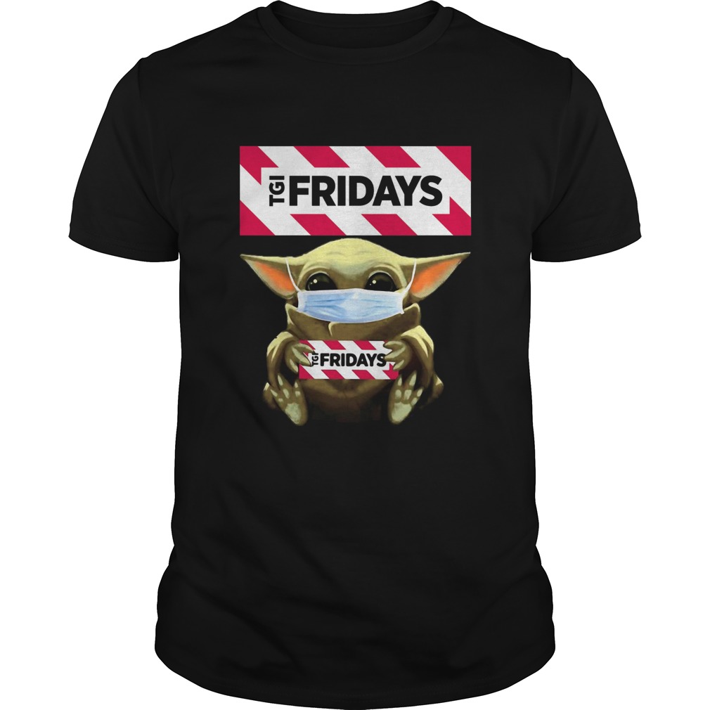 Star Wars Baby Yoda Hug TGI Fridays Covid19  Unisex