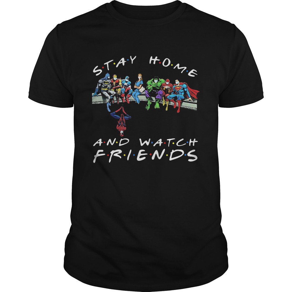 Stay home and watch the Simpsons on the sofa shirt