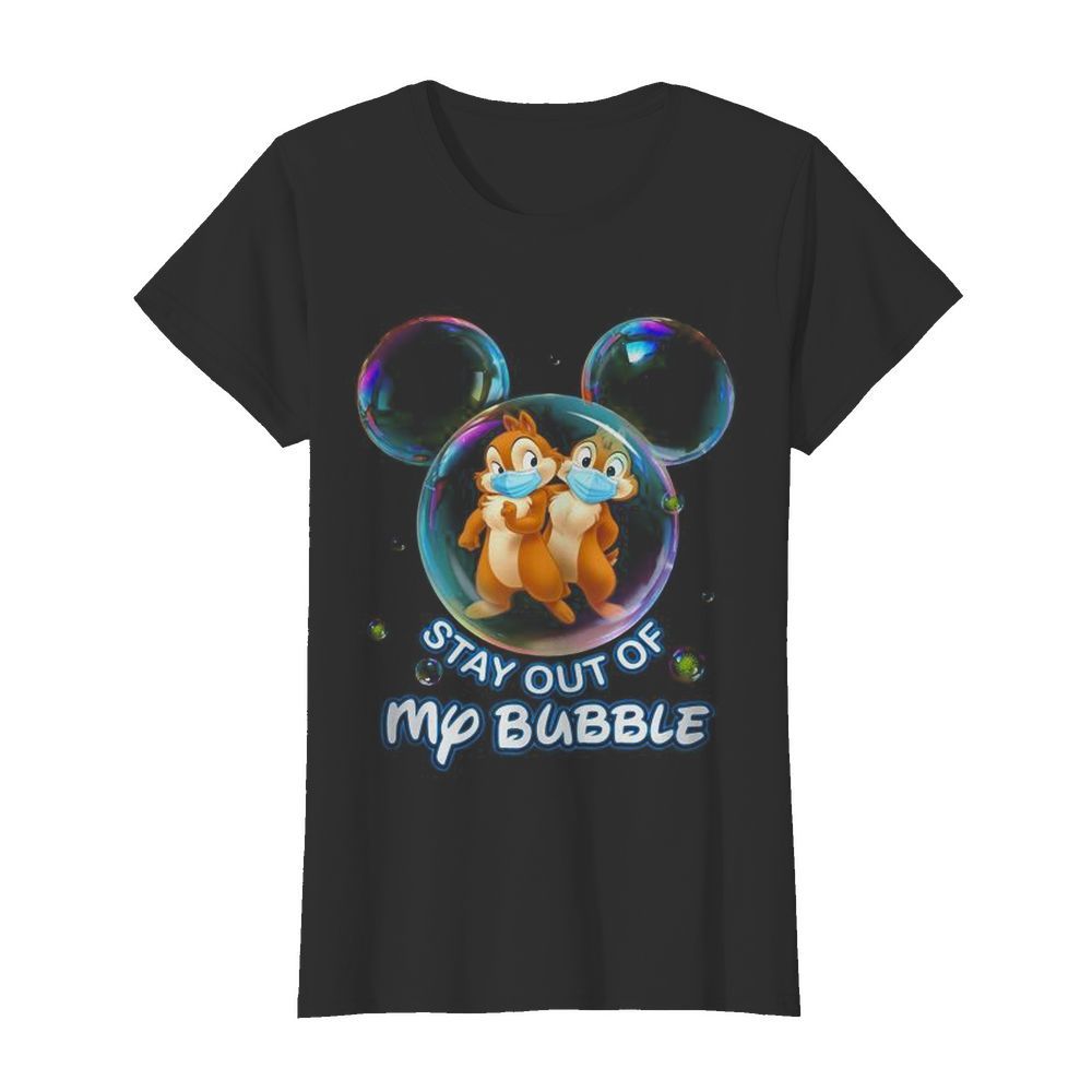 Stay out of my bubble Mickey mouse  Classic Women's T-shirt