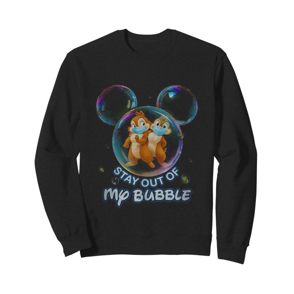 Stay out of my bubble Mickey mouse  Unisex Sweatshirt