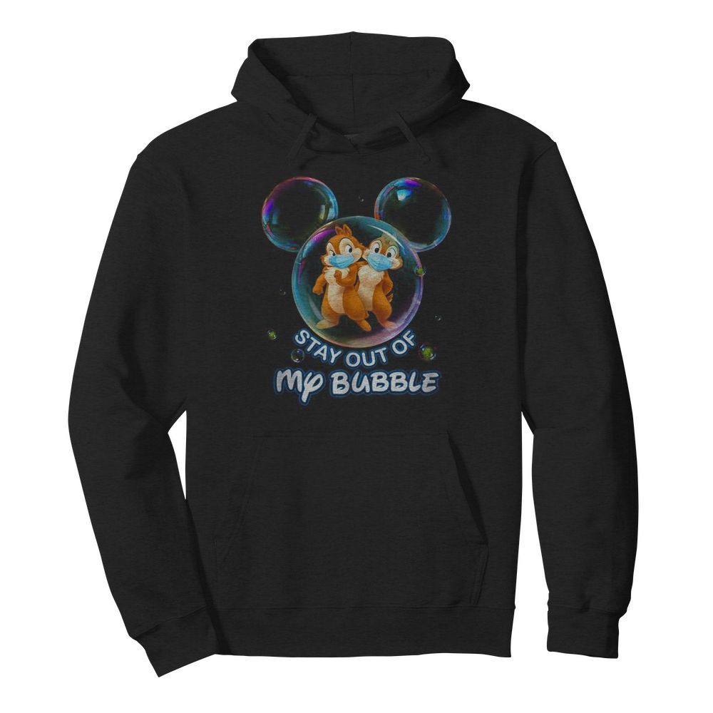 Stay out of my bubble Mickey mouse  Unisex Hoodie