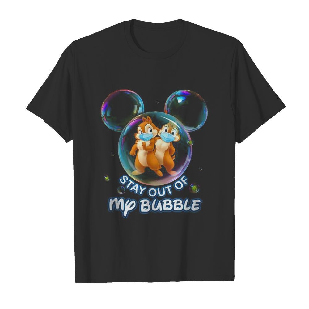 Stay out of my bubble Mickey mouse  Classic Men's T-shirt