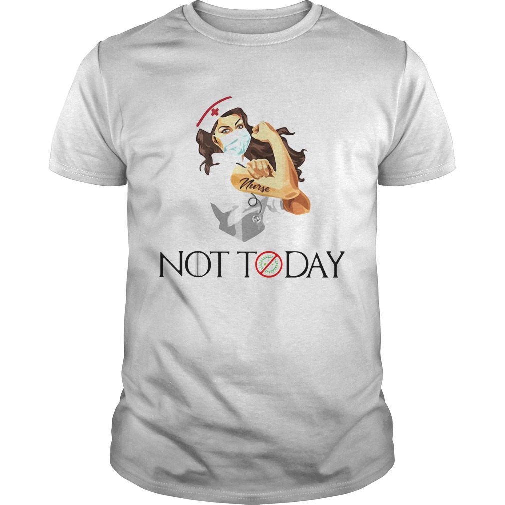 Strong nurse tattoo not today covid19  Unisex