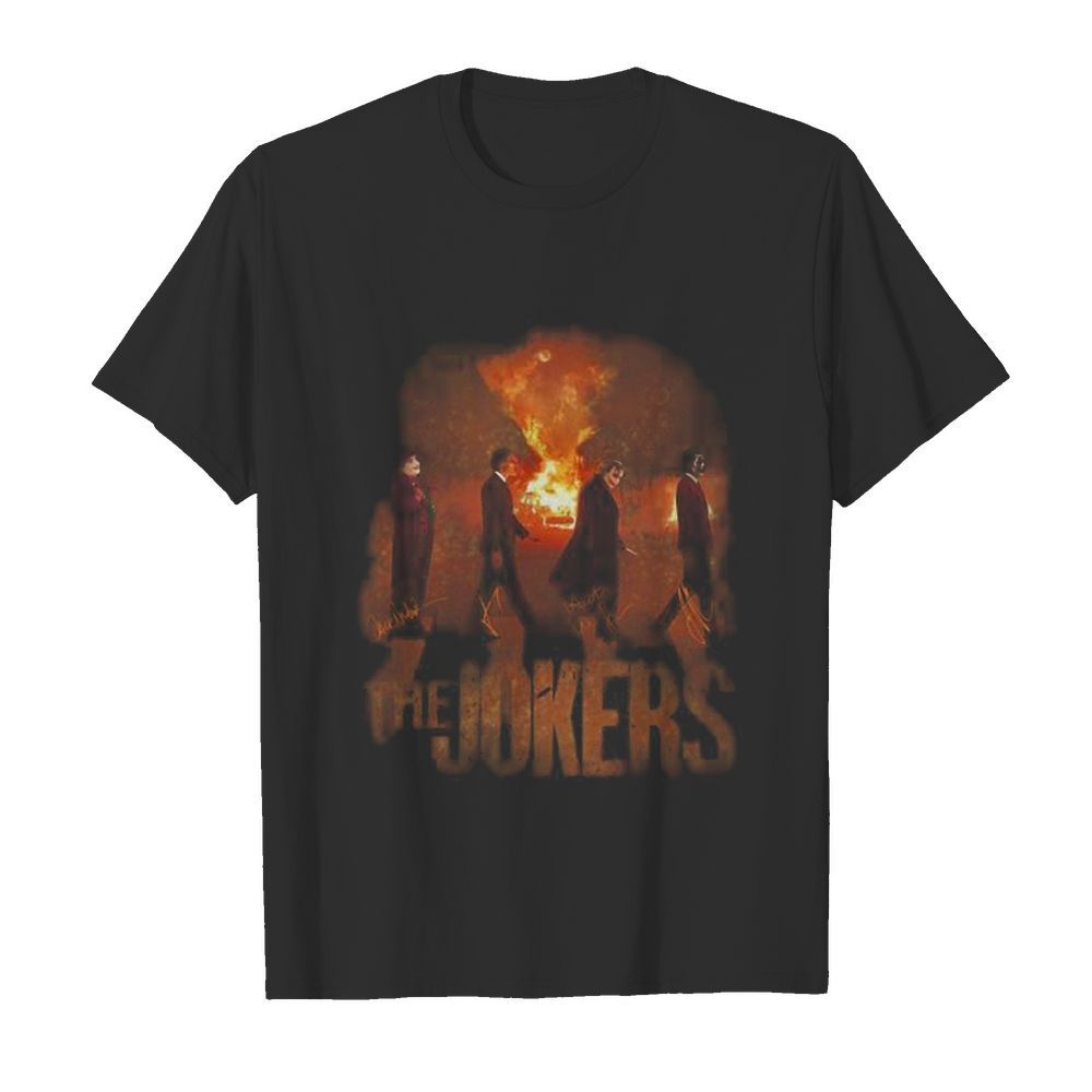 The Jocker fire shirt