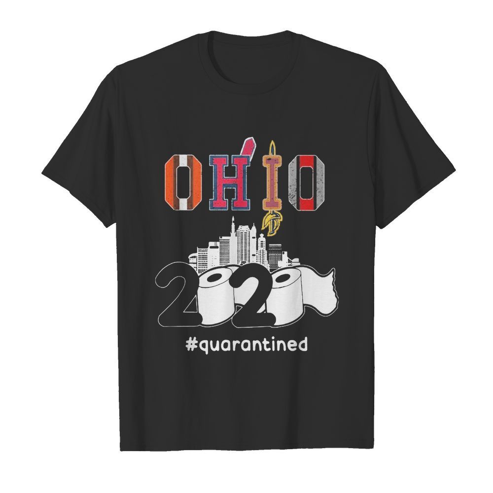 The cleveland cavaliers ohio 2020 quarantined toilet paper shirt