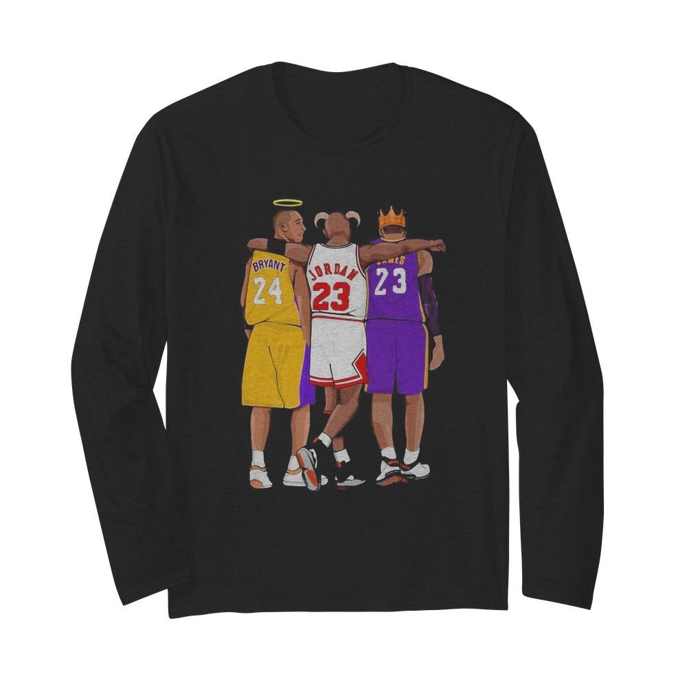 The three Jordan James Bryant Eras of greatness 2020  Long Sleeved T-shirt 